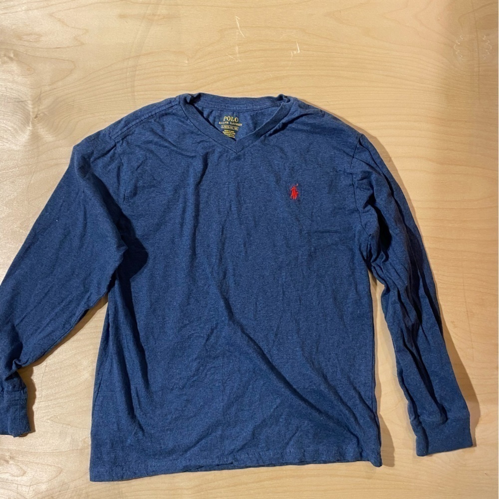 POLO Ralph Lauren Long Sleeve Tee Large (14-16) (HU)